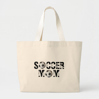 サッカーボールサッカーママジャンボトートバッグ ラージトートバッグ