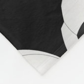 サッカーボールサッカー選手フリースブランケット フリースブランケット (角)