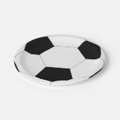 サッカーボールサッカー ペーパープレート (アングル)