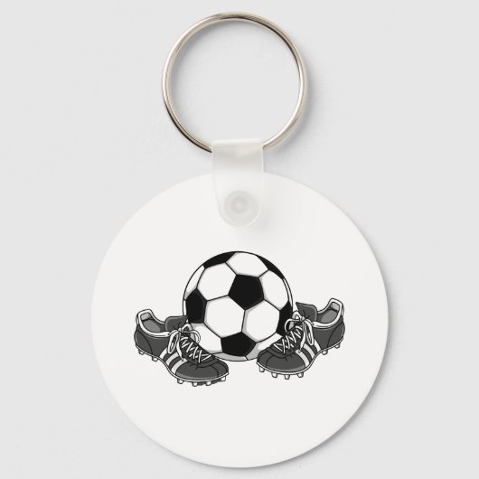 サッカーボールシューズ キーホルダー (正面)
