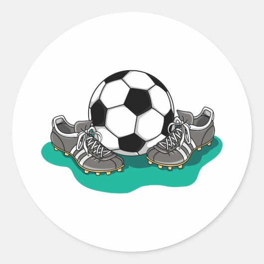 サッカーボールシューズ ラウンドシール (正面)