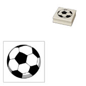 サッカーボールスタンプ ラバースタンプ (押印)