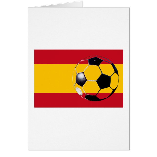 サッカーボールスペイン国旗2博物館ザズルの贈り物 (正面)