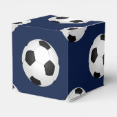 サッカーボールスポーツパターン フェイバーボックス (裏面サイド)