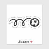 サッカーボールスポーツビニールシール シール (シート)