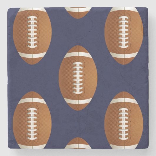 サッカーボールスポーツ ストーンコースター (正面)