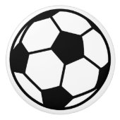 サッカーボールスポーツ セラミックノブ (正面)