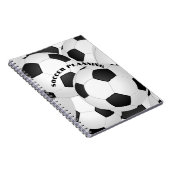 サッカーボールスポーツ ノートブック (右側)