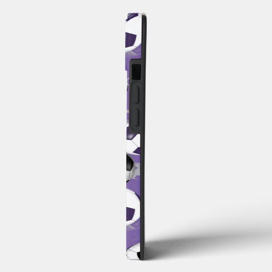 サッカーボールズ!女子サッカー選手のジャージー番号 Case-Mate iPhoneケース (裏面 / 左)