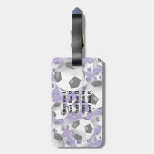 サッカーボールズ！女子サッカー ラゲッジタグ (裏面縦)