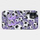 サッカーボールズ!女子サッカー Case-Mate iPhoneケース (裏面(横))