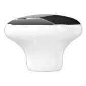 サッカーボールセラミックノブ セラミックノブ (側面)