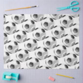 サッカーボールティッシュペーパー 薄葉紙 (クラフト)