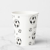 サッカーボールテーマ 紙コップ (右)