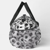 サッカーボールデザインダッフェルバッグ ダッフルバッグ (右)