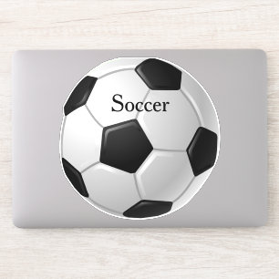 サッカーボールデザイン輪郭シール シール