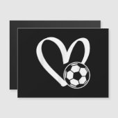 サッカーボールハート (正面/裏面)