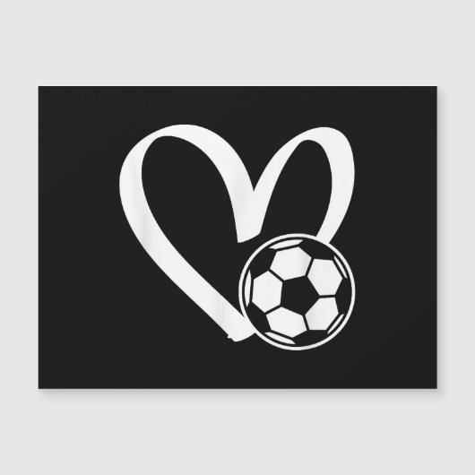 サッカーボールハート (正面)