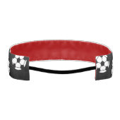 サッカーボールパターン アスレチックヘッドバンド (裏面)