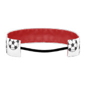 サッカーボールパターン アスレチックヘッドバンド (裏面)