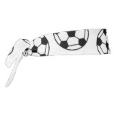 サッカーボールパターン タイヘッドバンド (回転270)