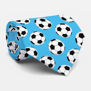 サッカーボールパターン ネクタイ