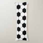 サッカーボールパターン ボディピロー (正面縦)