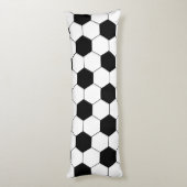 サッカーボールパターン ボディピロー (裏面 (縦))