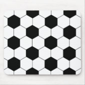 サッカーボールパターン マウスパッド (正面)