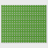 サッカーボールパターン ラッピングペーパー (フラット)
