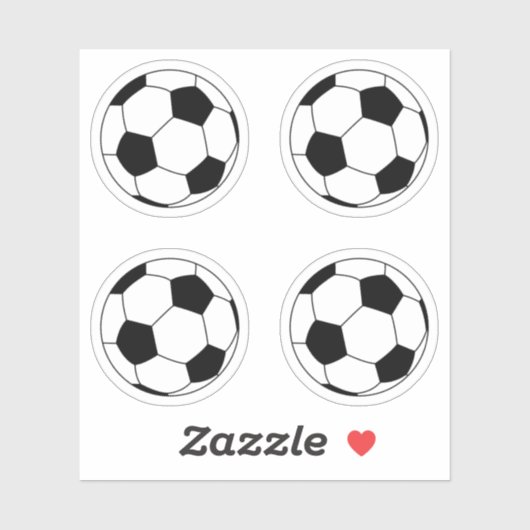 サッカーボールパック シール (シート)
