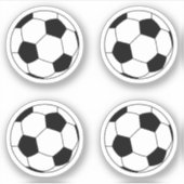 サッカーボールパック シール (正面)