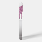 サッカーボールピンクグリッター効果 Case-Mate iPhoneケース (裏面 / 右)