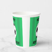 サッカーボールフィールドスポーツカスタム 紙コップ (右)