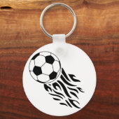 サッカーボールフェアキーチェーン キーホルダー (正面)