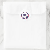 サッカーボールボクシー ラウンドシール (バッグ)