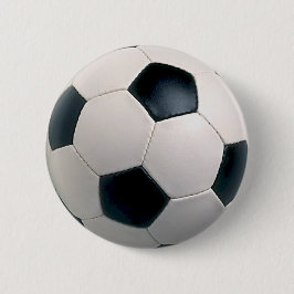 サッカーボールボタン 缶バッジ