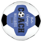 サッカーボールユニークカスタム感謝していのがコーチに贈られます サッカーボール (回転)