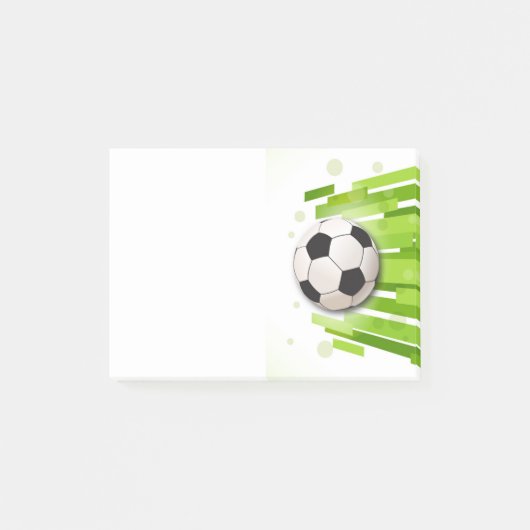 サッカーボール付ポストイット ポストイット (正面)