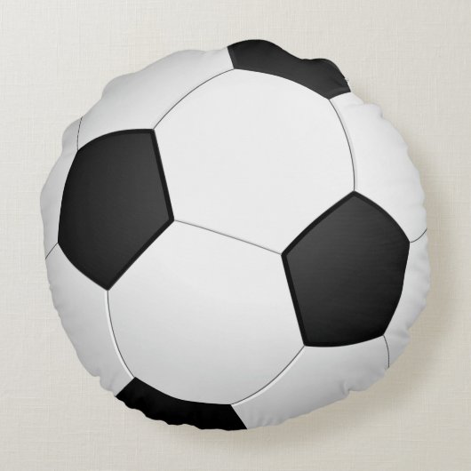 サッカーボール円枕 ラウンドクッション (裏面)