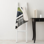 サッカーボール写真あなたの名前を追加 – 色を編集できる シェルパブランケット (インサイチュ)