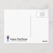 サッカーボール勝った! ポストカード (裏面)