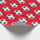 サッカーボール包み紙 ラッピングペーパー (角)