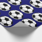 サッカーボール包み紙 ラッピングペーパー (角)