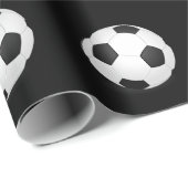サッカーボール包み紙 ラッピングペーパー (ロールコーナー)