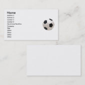 サッカーボール名刺 名刺 (正面/裏面)