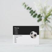 サッカーボール名刺 名刺 (スタンド正面)