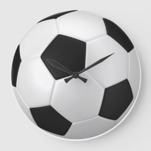 サッカーボール壁時計 ラージ壁時計