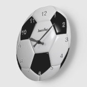 サッカーボール大時計 ラージ壁時計 (傾斜)