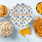 サッカーボール子供の誕生日 ペーパープレート